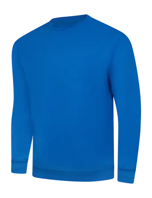 True Royal 9 oz 50/50 Cotton/Poly Crew Sweatshirt w/Total Rehab Logo