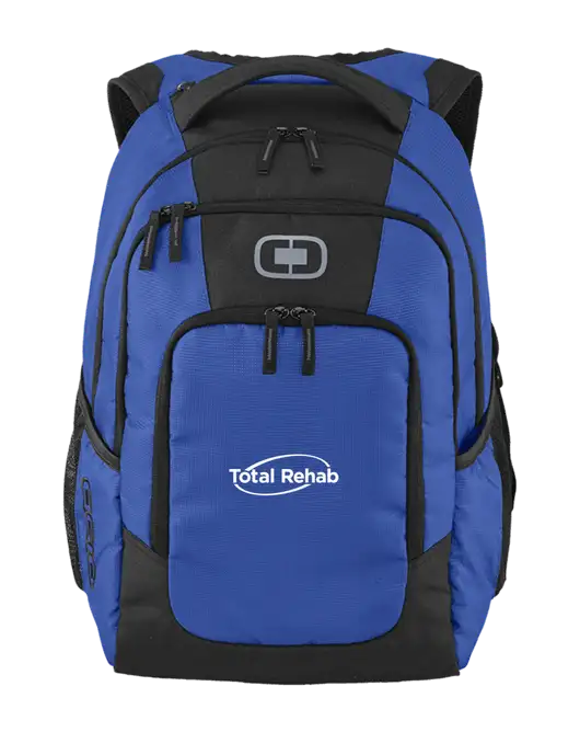 OGIO Cobalt Logan Laptop Backpack
 w/Total Rehab Logo