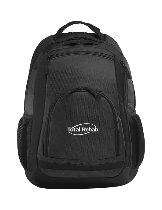 Xtreme Dark Grey/Black/Black Backpack w/Total Rehab Logo
