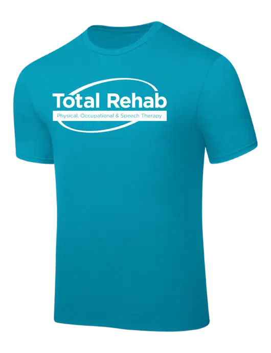 Sapphire PosiCharge Competitor Tee w/Total Rehab Logo