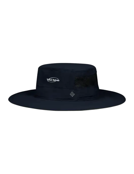 Columbia Navy Bora Bora Booney  Hat w/Total Rehab Logo