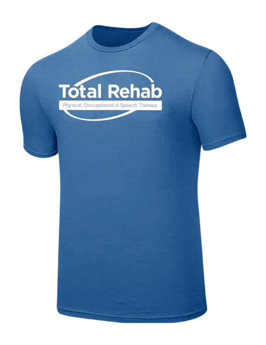 Seriously Soft Light Navy T-Shirt w/Total Rehab Logo