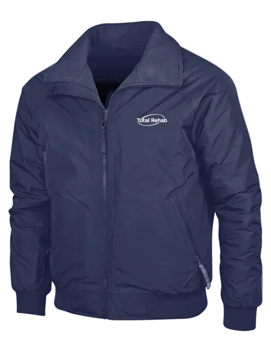 Navy/Navy Classic Challenger Jacket w/Total Rehab Logo