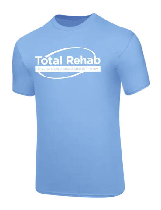 Core Blend Light Blue T-Shirt w/Total Rehab Logo