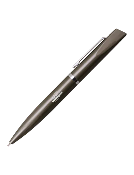 Santos Gunmetal Pen - Black Ink w/Total Rehab Logo