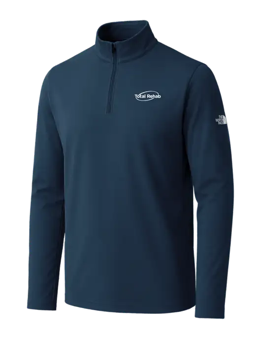 The North Face Light Navy Ambition 1/4-Zip w/Total Rehab Logo