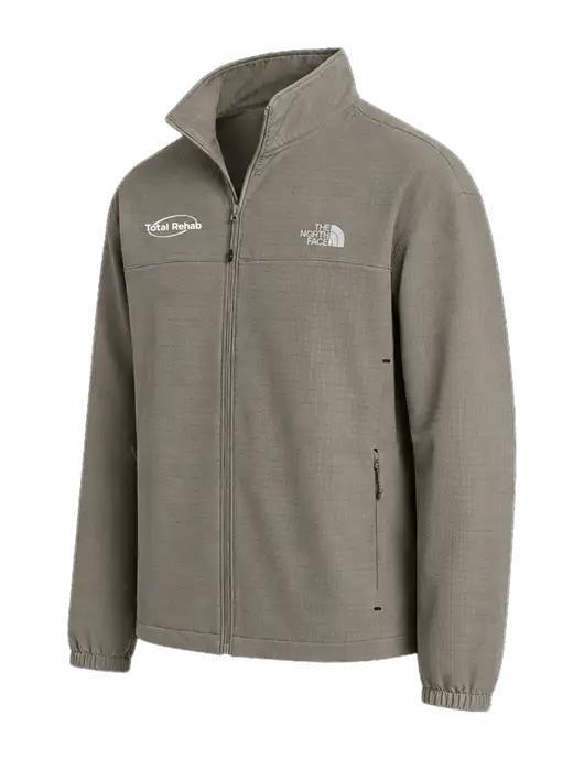 The North Face Medium Taupe Mountain Horizon Jacket w/Total Rehab Logo