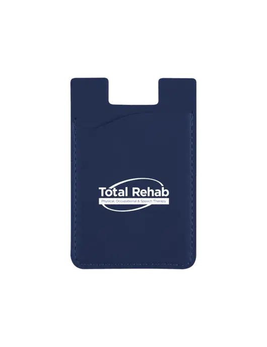 Navy CardNest Phone Wallet w/Total Rehab Logo