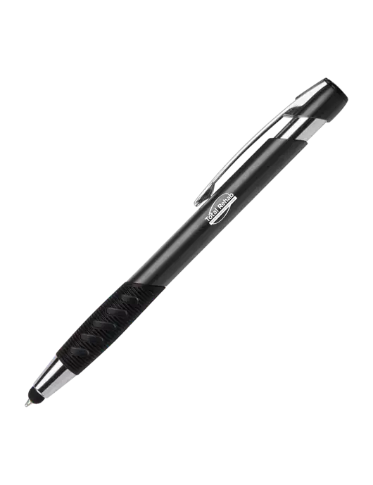 Alize Dark Grey Stylus Black Ink Pen w/Total Rehab Logo